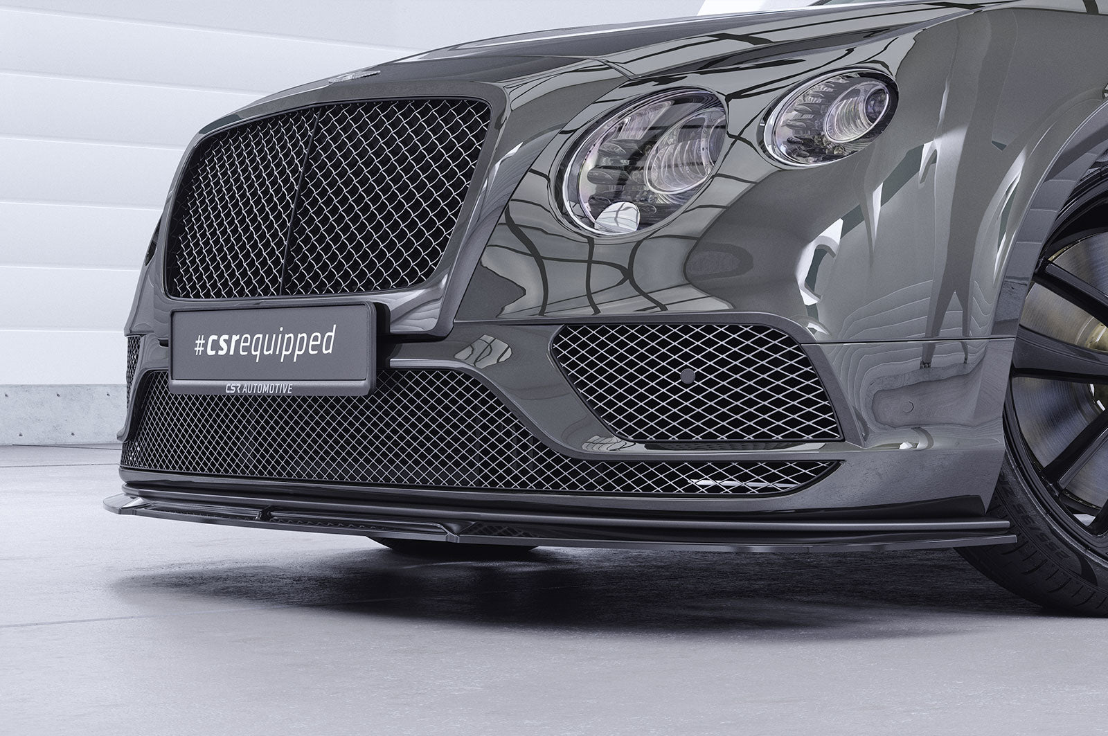 CSR Frontspoiler | Cup-Spoilerlippe mit ABE für Bentley Continental GT (2.Gen) Speed CSL016