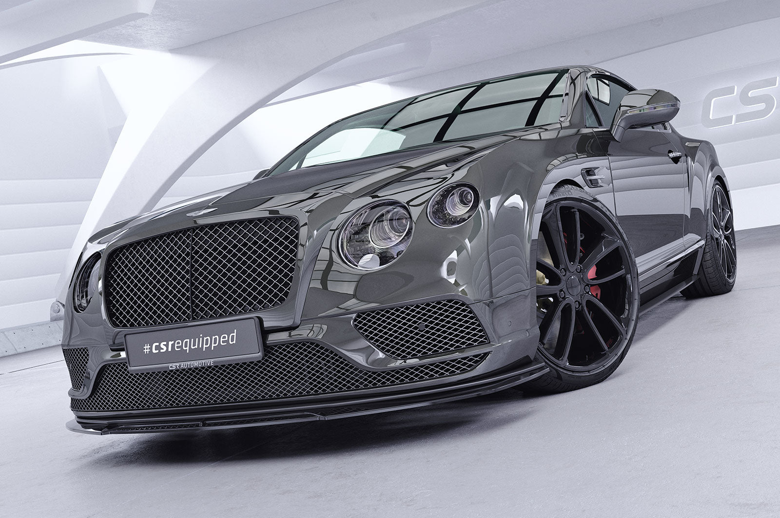 CSR Frontspoiler | Cup-Spoilerlippe mit ABE für Bentley Continental GT (2.Gen) Speed CSL016