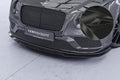 CSR Frontspoiler | Cup-Spoilerlippe mit ABE für Bentley Continental GT (2.Gen) Speed CSL016-G Glossy schwarz Hochglanz (keine Lackierung erforderlich)