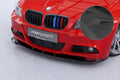 CSR Frontspoiler | Cup-Spoilerlippe mit ABE für BMW 3er E90/E91 LCI CSL168-L Unlackiert roh (Lackierung erforderlich)