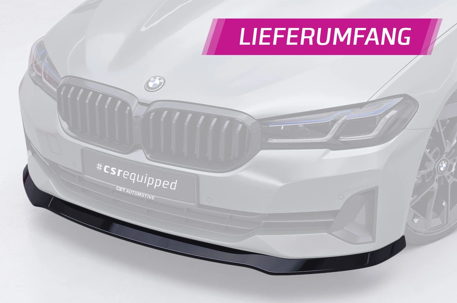 CSR Frontspoiler | Cup-Spoilerlippe mit ABE für BMW 5er (G30/G31) LCI CSL531