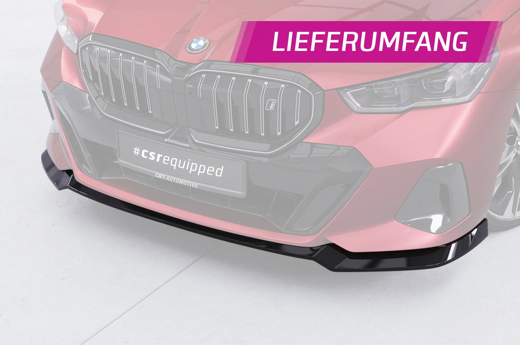 CSR Frontspoiler | Cup-Spoilerlippe mit ABE für BMW 5er G60 / i5 G60 CSL860