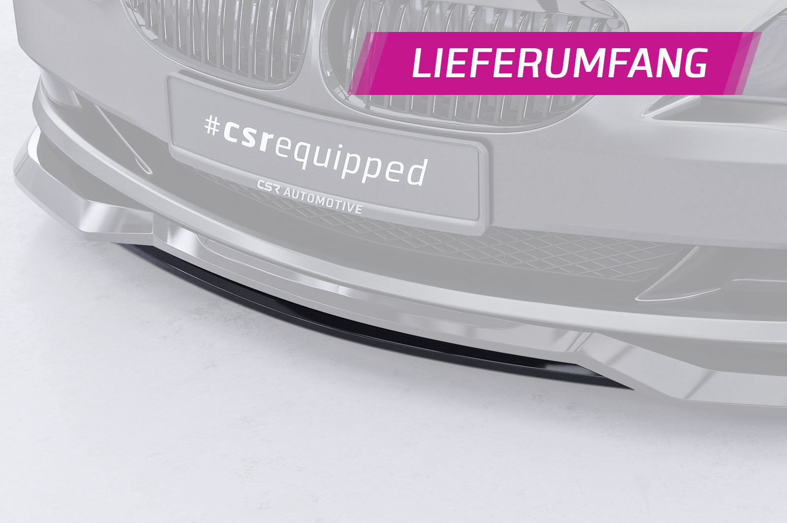 CSR Frontspoiler | Cup-Spoilerlippe mit ABE für BMW 6er E63 / E64 CSL856