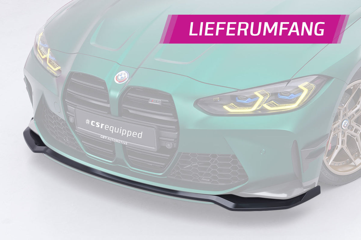 CSR Frontspoiler | Cup-Spoilerlippe mit ABE für BMW M3 (G80/G81) / M4 (G82/G83) CSL769