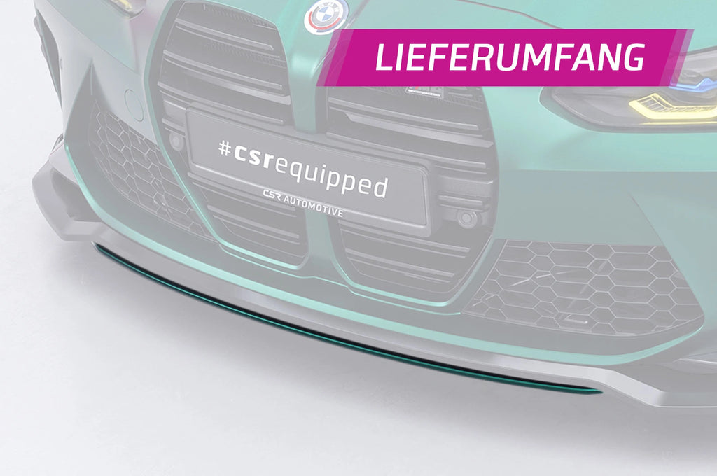 CSR Frontspoiler | Cup-Spoilerlippe mit ABE für BMW M3 (G80/G81) / M4 (G82/G83) CSL770