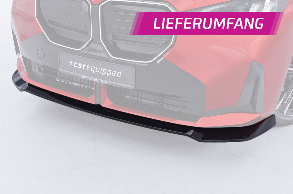 CSR Frontspoiler | Cup-Spoilerlippe mit ABE für BMW X3 G45 CSL980