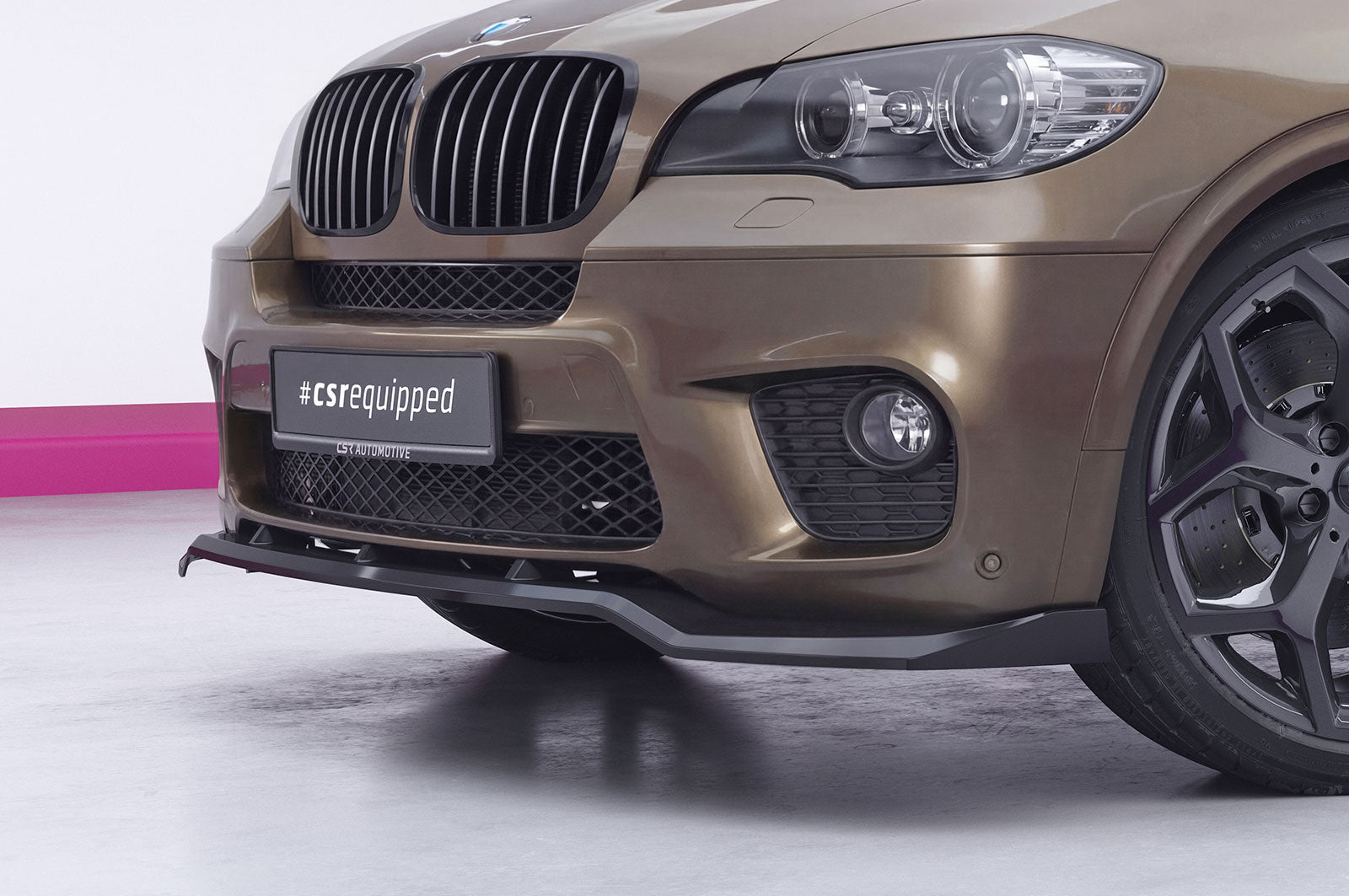 CSR Frontspoiler | Cup-Spoilerlippe mit ABE für BMW X5 E70 CSL764