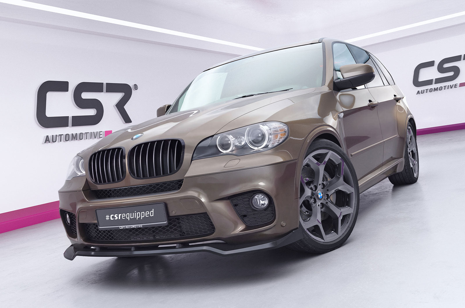 CSR Frontspoiler | Cup-Spoilerlippe mit ABE für BMW X5 E70 CSL764