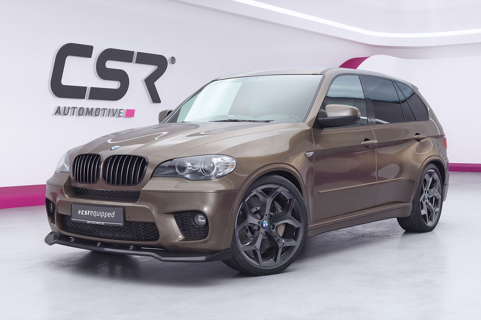 CSR Frontspoiler | Cup-Spoilerlippe mit ABE für BMW X5 E70 CSL764
