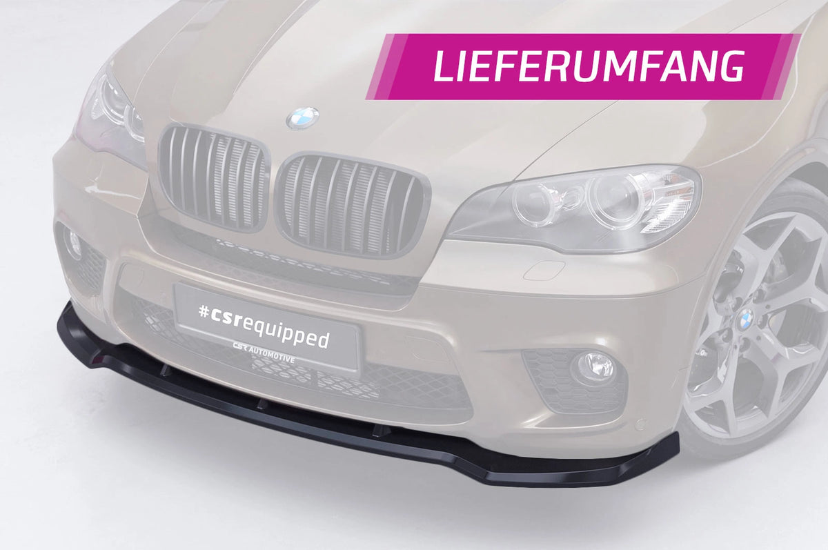 CSR Frontspoiler | Cup-Spoilerlippe mit ABE für BMW X5 E70 CSL764