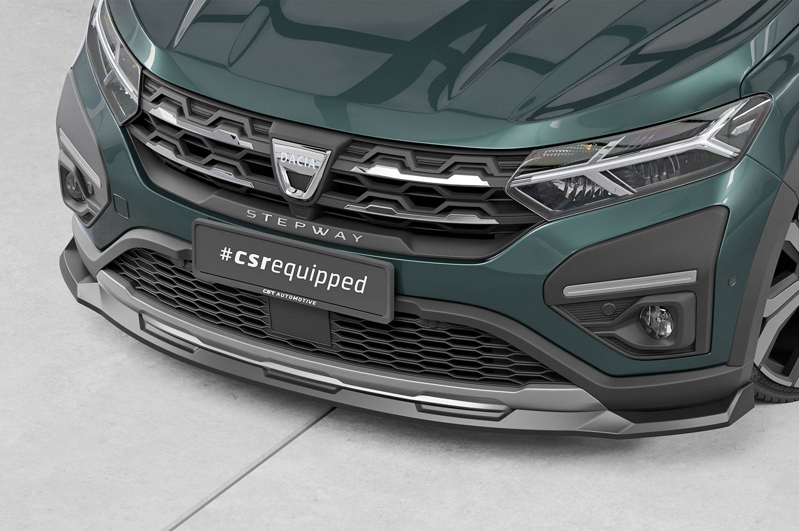 CSR Frontspoiler | Cup-Spoilerlippe mit ABE für Dacia Sandero Stepway CSL654