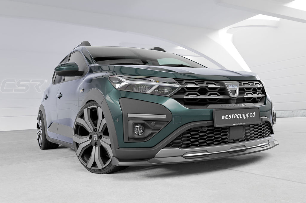 CSR Frontspoiler | Cup-Spoilerlippe mit ABE für Dacia Sandero Stepway CSL654