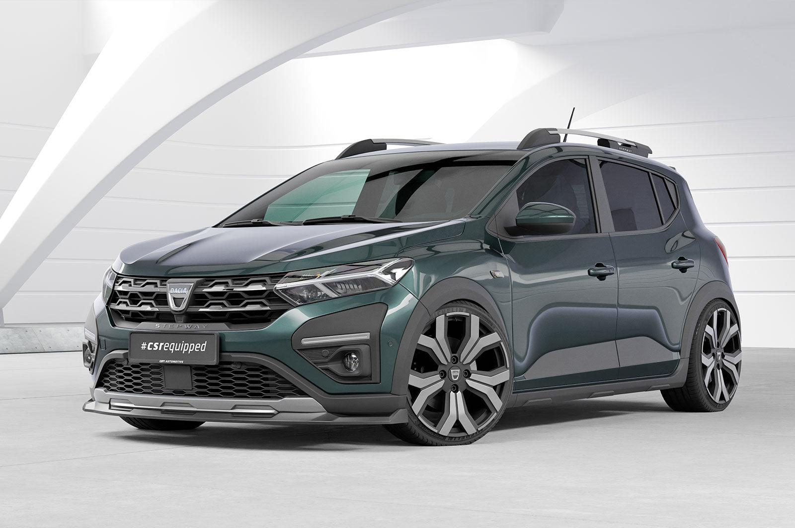 CSR Frontspoiler | Cup-Spoilerlippe mit ABE für Dacia Sandero Stepway CSL654