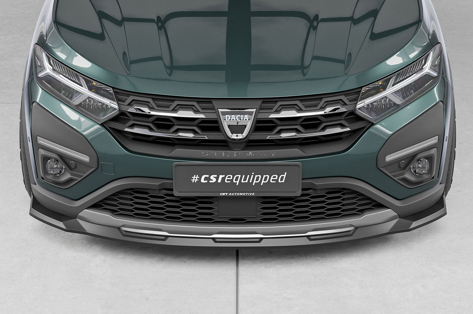 CSR Frontspoiler | Cup-Spoilerlippe mit ABE für Dacia Sandero Stepway CSL654