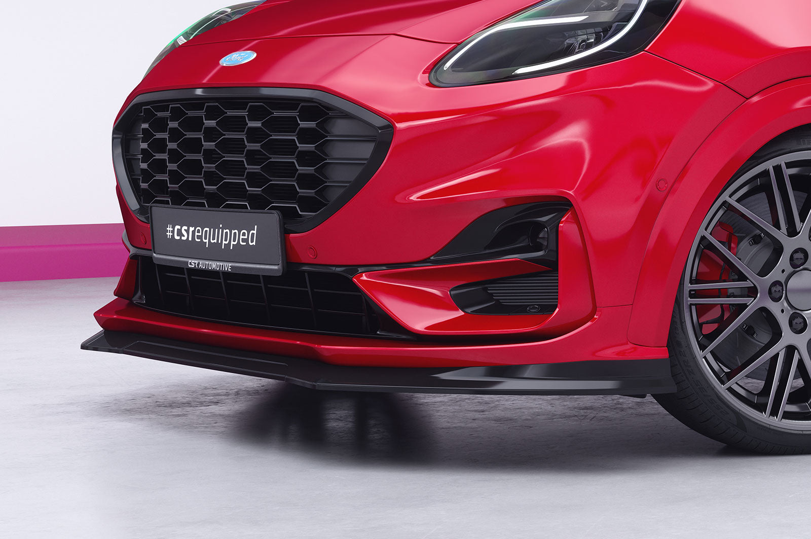 CSR Frontspoiler | Cup-Spoilerlippe mit ABE für Ford Puma ST-Line CSL504