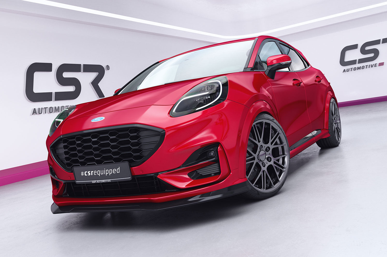 CSR Frontspoiler | Cup-Spoilerlippe mit ABE für Ford Puma ST-Line CSL504