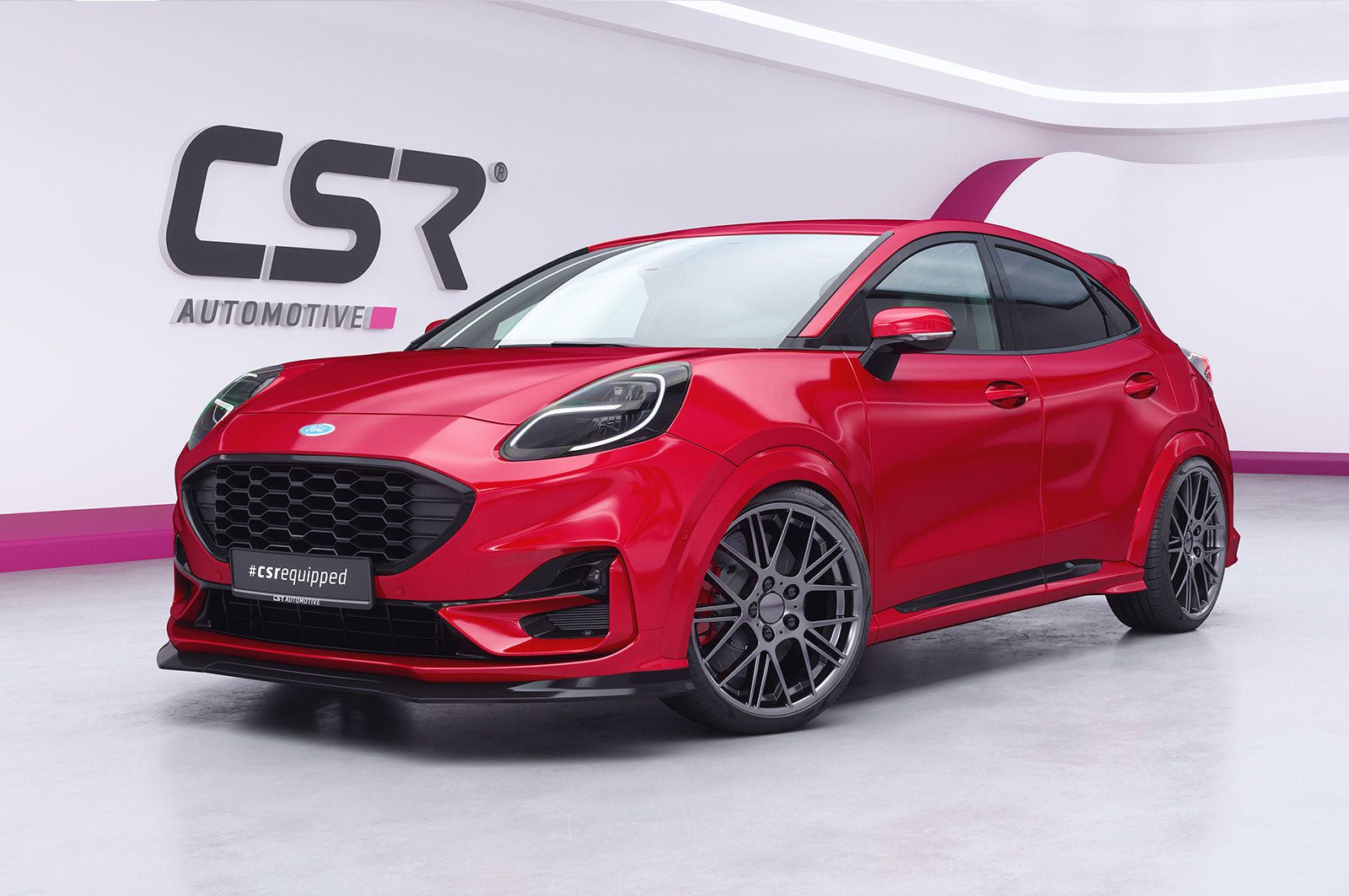 CSR Frontspoiler | Cup-Spoilerlippe mit ABE für Ford Puma ST-Line CSL504