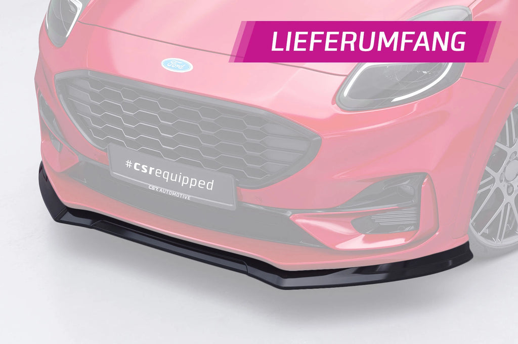 CSR Frontspoiler | Cup-Spoilerlippe mit ABE für Ford Puma ST-Line CSL504