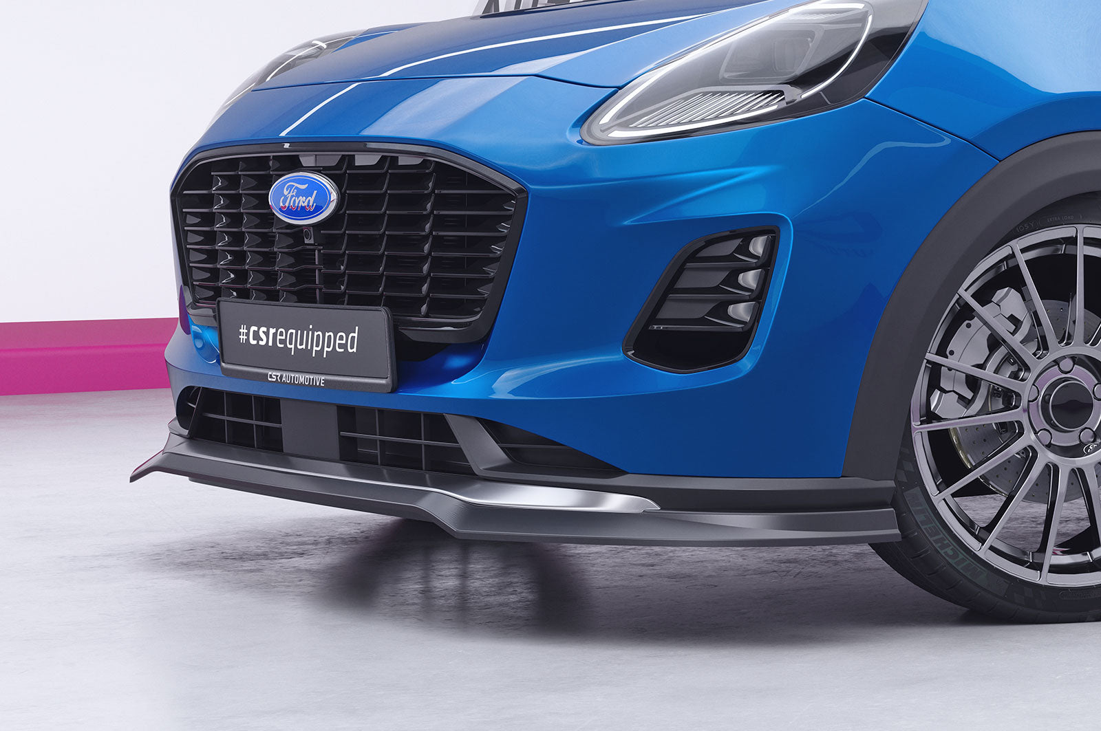 CSR Frontspoiler | Cup-Spoilerlippe mit ABE für Ford Puma Titanium CSL651