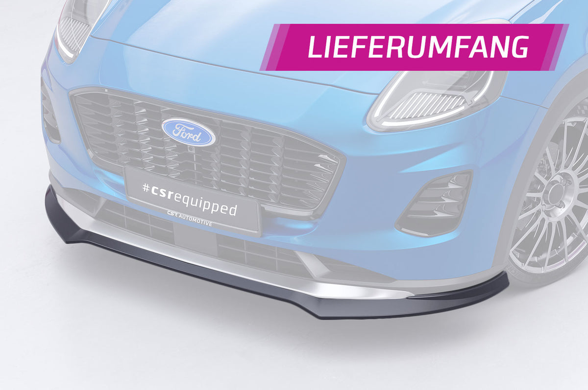 CSR Frontspoiler | Cup-Spoilerlippe mit ABE für Ford Puma Titanium CSL651