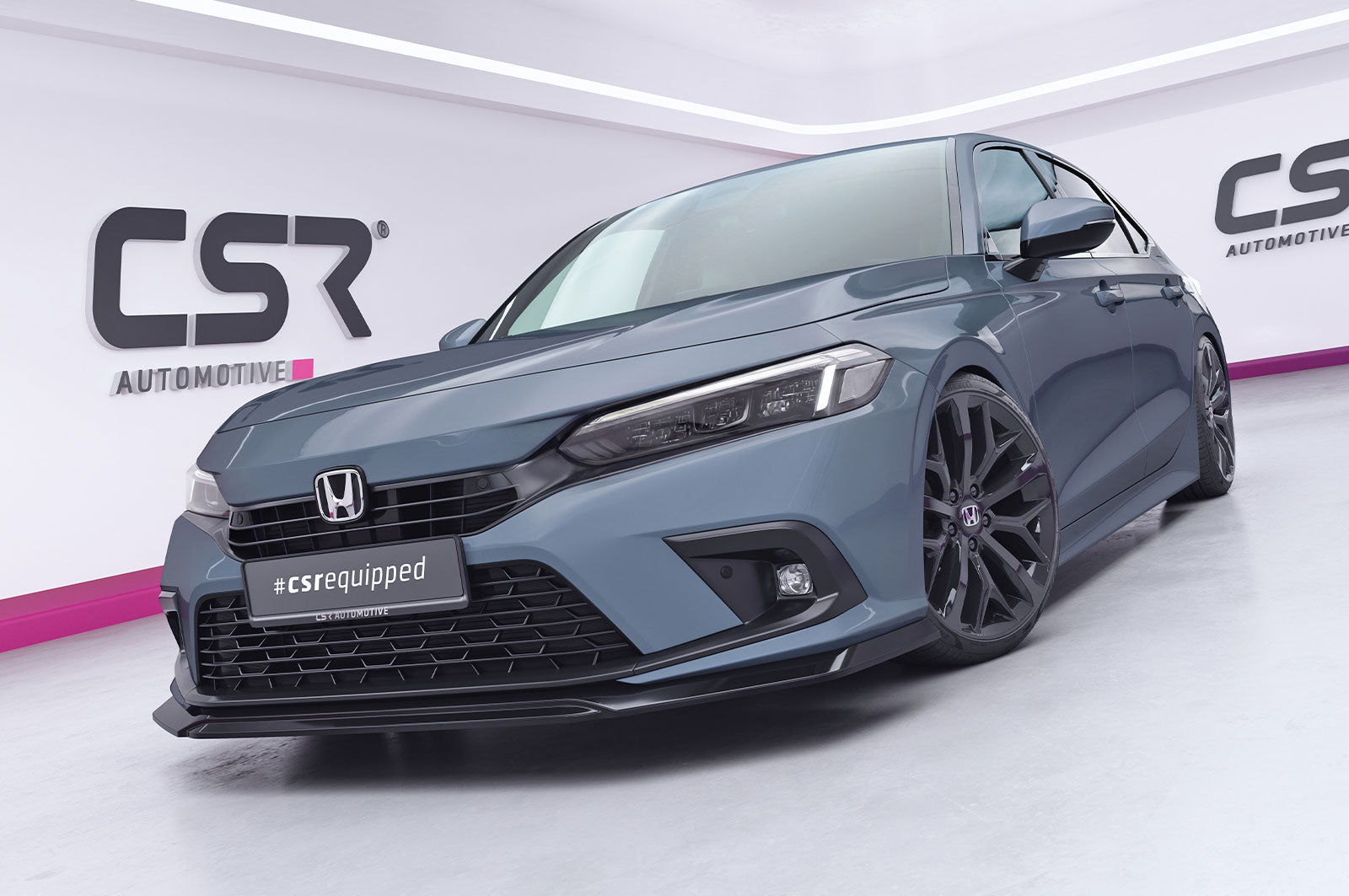 CSR Frontspoiler | Cup-Spoilerlippe mit ABE für Honda Civic FK11 (11.Gen) CSL018