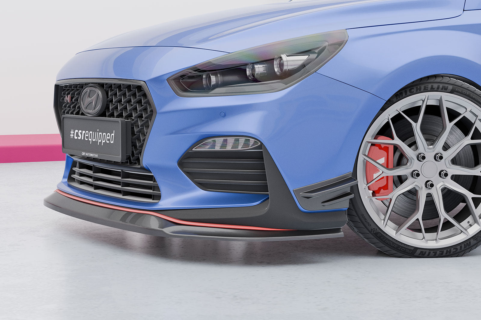 CSR Frontspoiler | Cup-Spoilerlippe mit ABE für Hyundai I30 (PD) N/N-Line CSL331