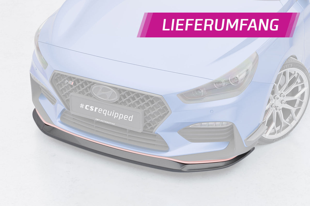 CSR Frontspoiler | Cup-Spoilerlippe mit ABE für Hyundai I30 (PD) N/N-Line CSL331