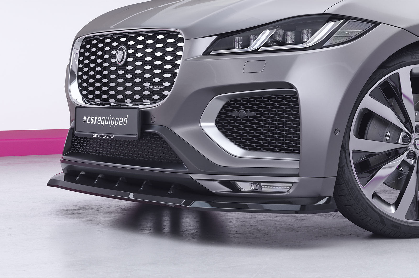 CSR Frontspoiler | Cup-Spoilerlippe mit ABE für Jaguar F-Pace X761 CSL012