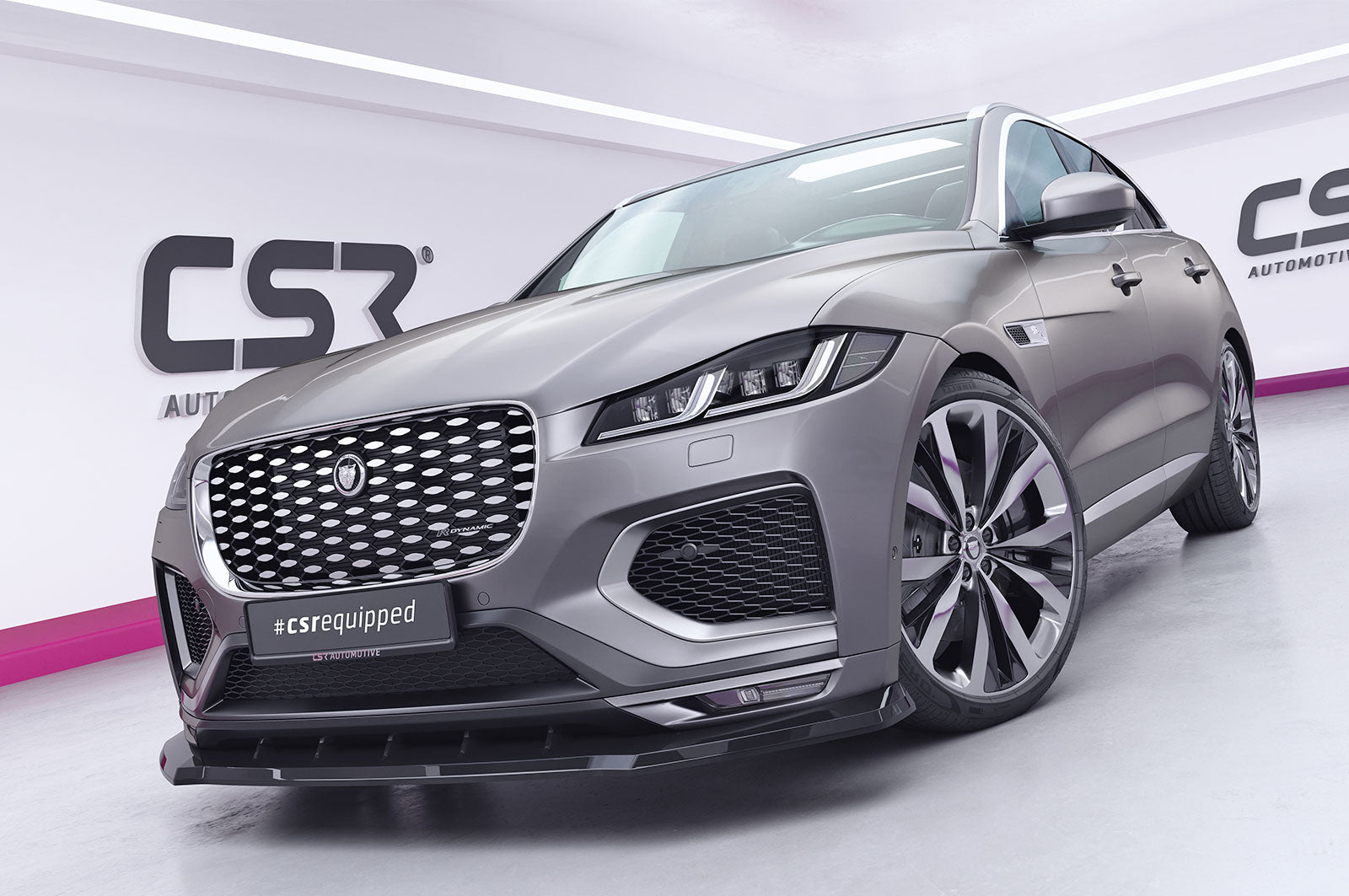 CSR Frontspoiler | Cup-Spoilerlippe mit ABE für Jaguar F-Pace X761 CSL012