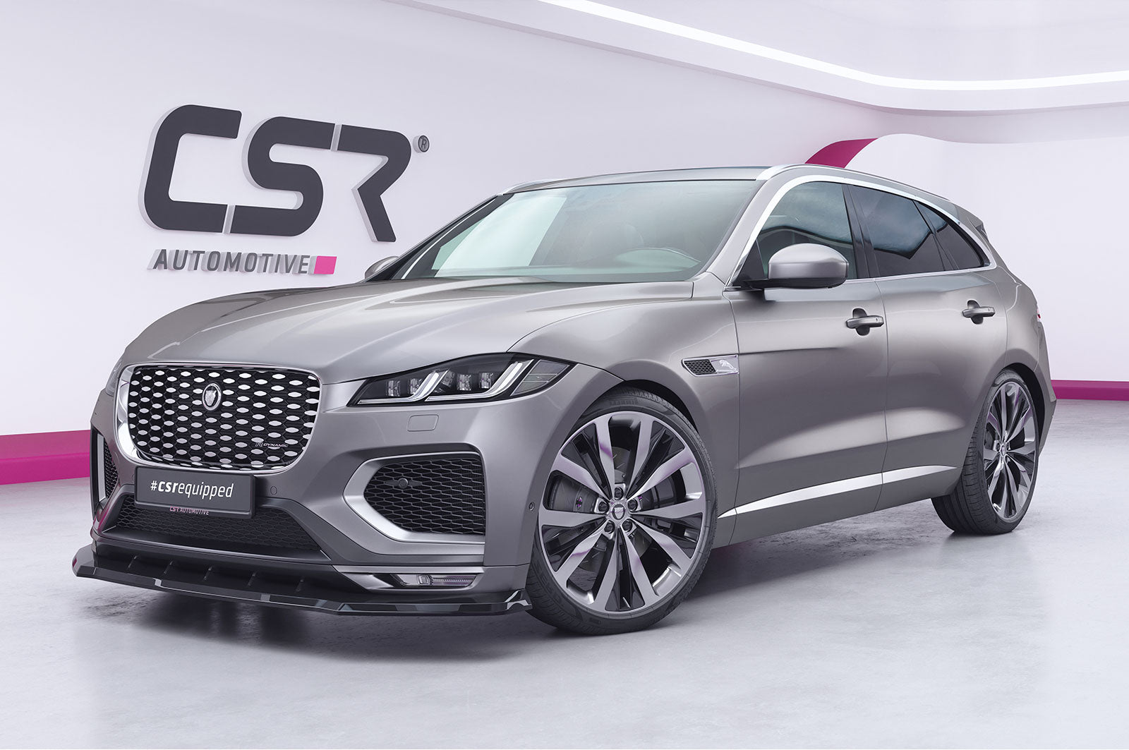 CSR Frontspoiler | Cup-Spoilerlippe mit ABE für Jaguar F-Pace X761 CSL012
