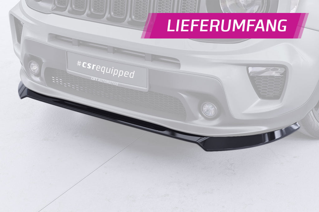 CSR Frontspoiler | Cup-Spoilerlippe mit ABE für Jeep Renegade CSL961