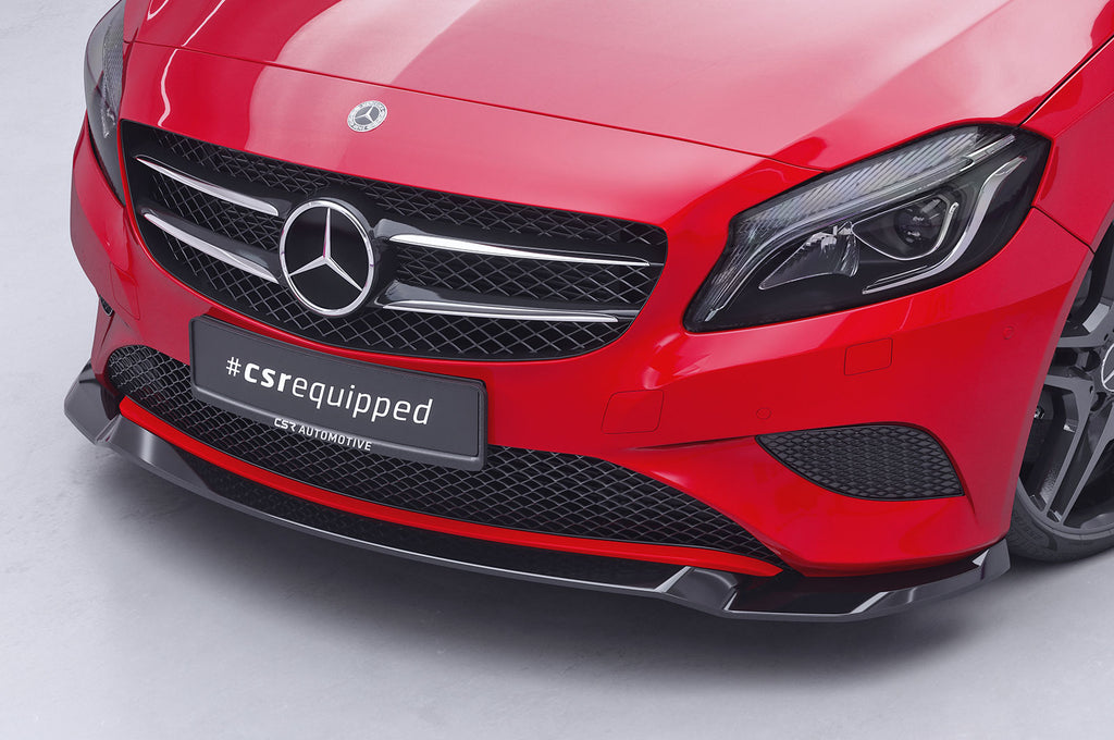 CSR Frontspoiler | Cup-Spoilerlippe mit ABE für Mercedes-Benz A-Klasse W176 Basis CSL040