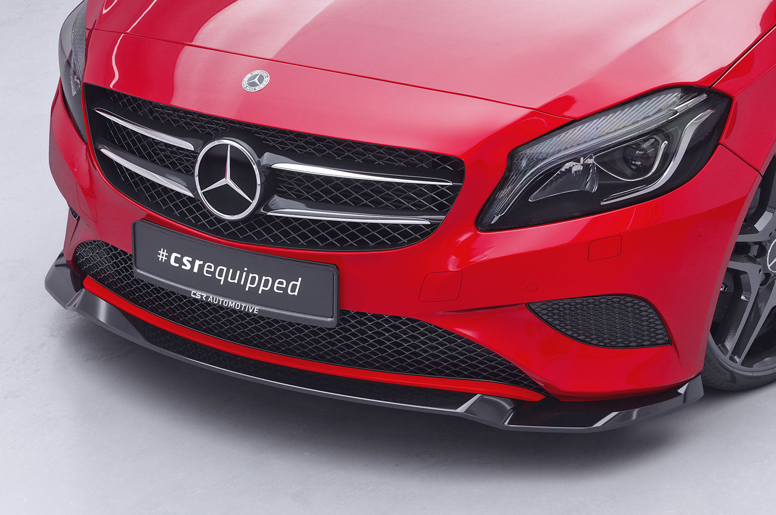 CSR Frontspoiler | Cup-Spoilerlippe mit ABE für Mercedes-Benz A-Klasse W176 Basis CSL040