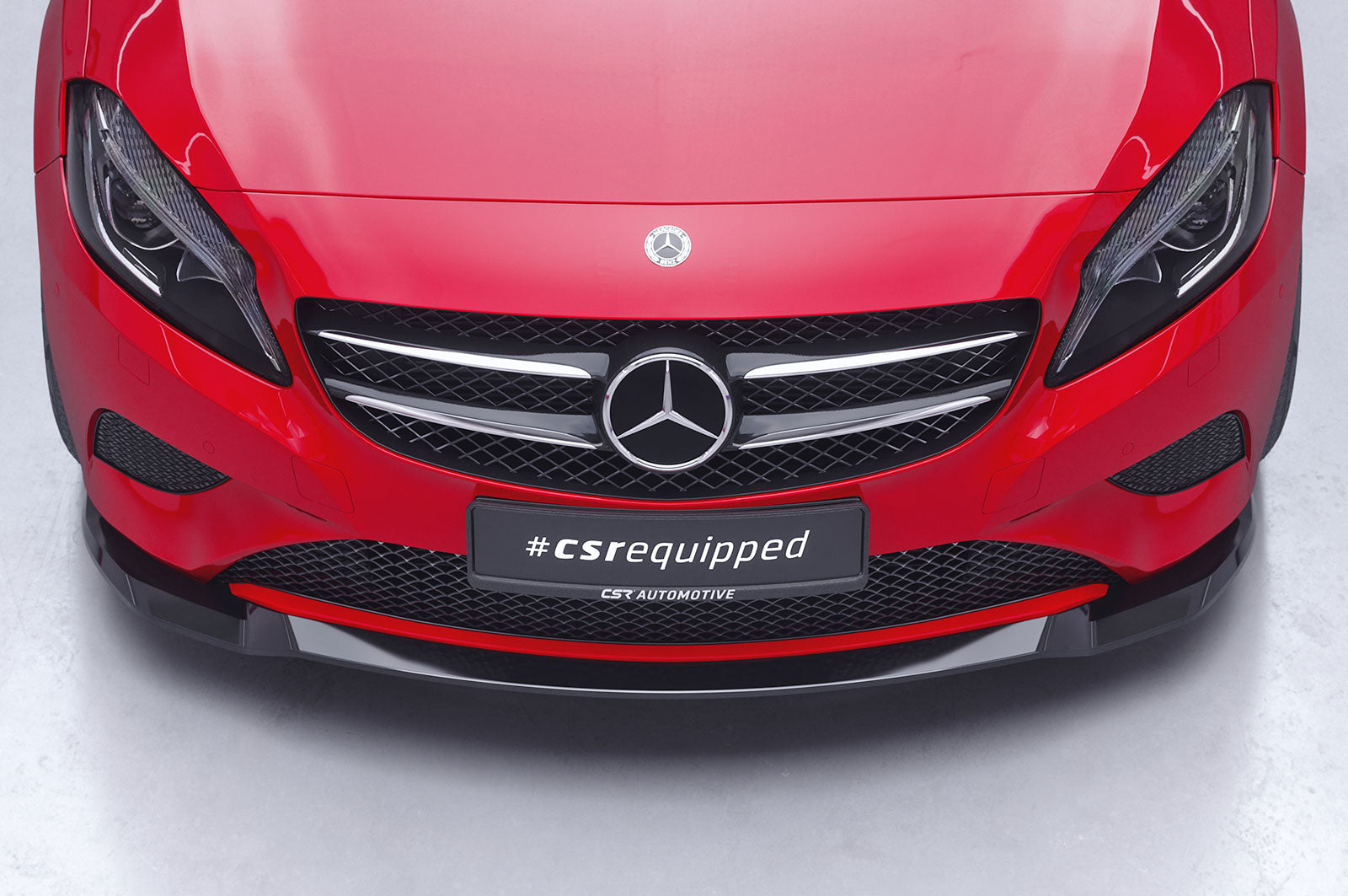 CSR Frontspoiler | Cup-Spoilerlippe mit ABE für Mercedes-Benz A-Klasse W176 Basis CSL040