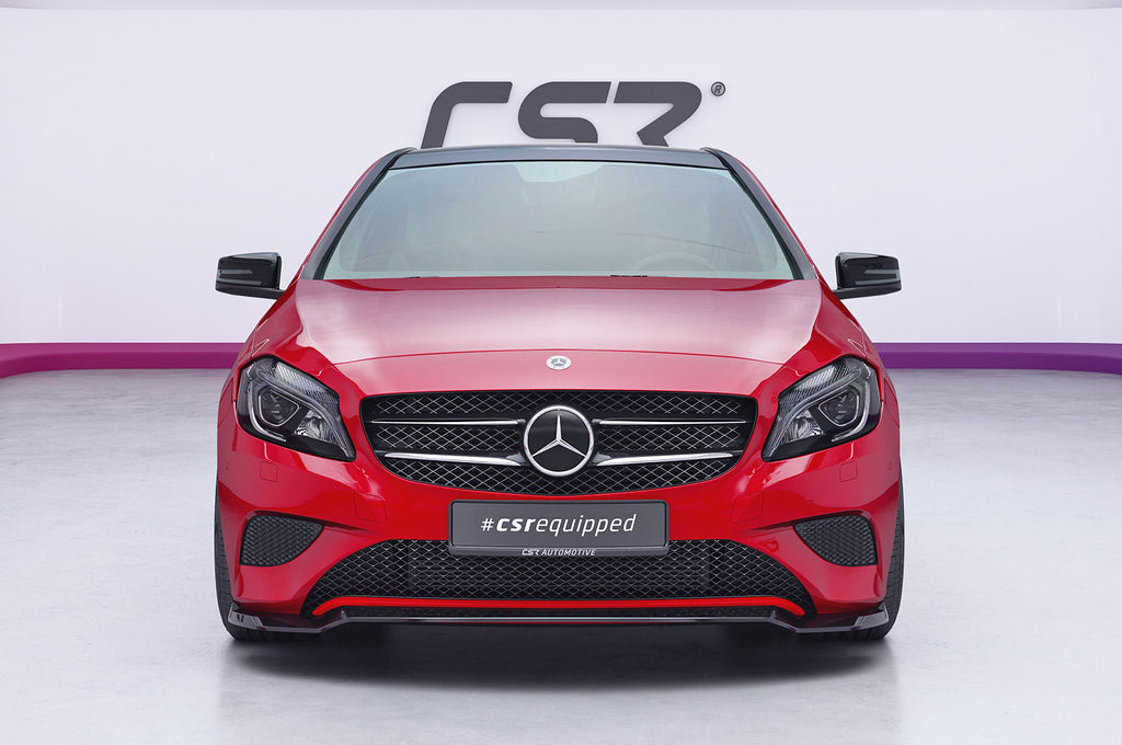 CSR Frontspoiler | Cup-Spoilerlippe mit ABE für Mercedes-Benz A-Klasse W176 Basis CSL040