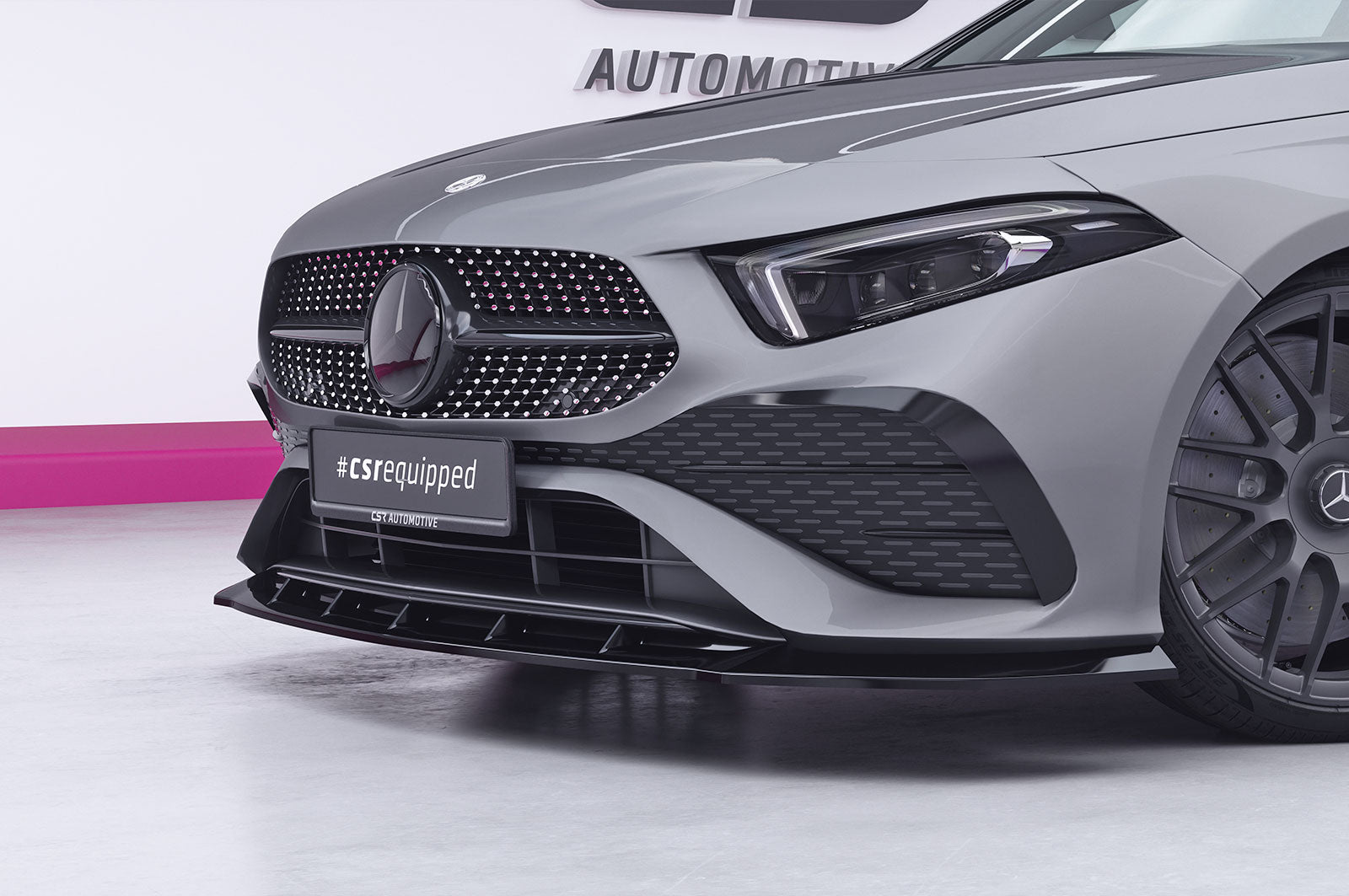 CSR Frontspoiler | Cup-Spoilerlippe mit ABE für Mercedes-Benz A-Klasse W177 AMG / AMG-Line CSL024