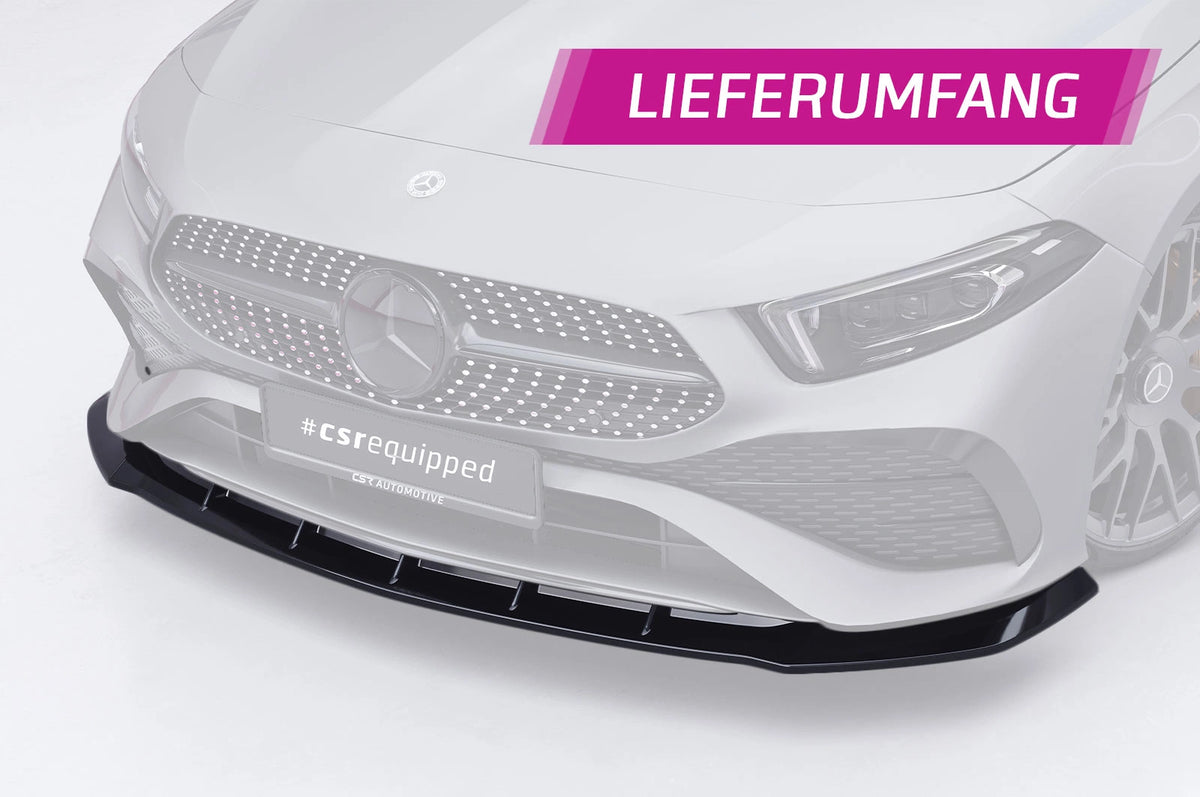 CSR Frontspoiler | Cup-Spoilerlippe mit ABE für Mercedes-Benz A-Klasse W177 AMG / AMG-Line CSL024