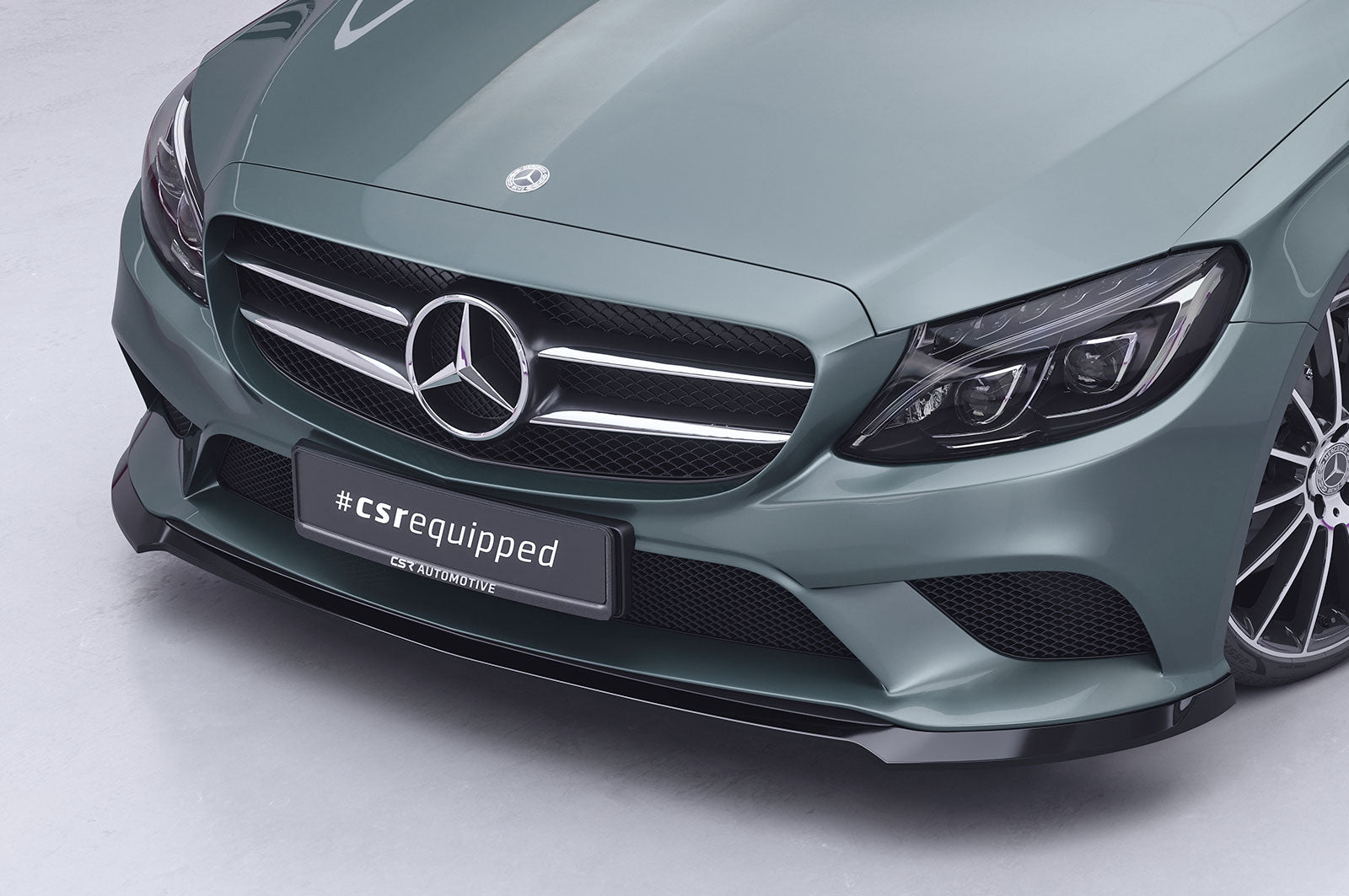 CSR Frontspoiler | Cup-Spoilerlippe mit ABE für Mercedes-Benz C-Klasse W205 CSL546
