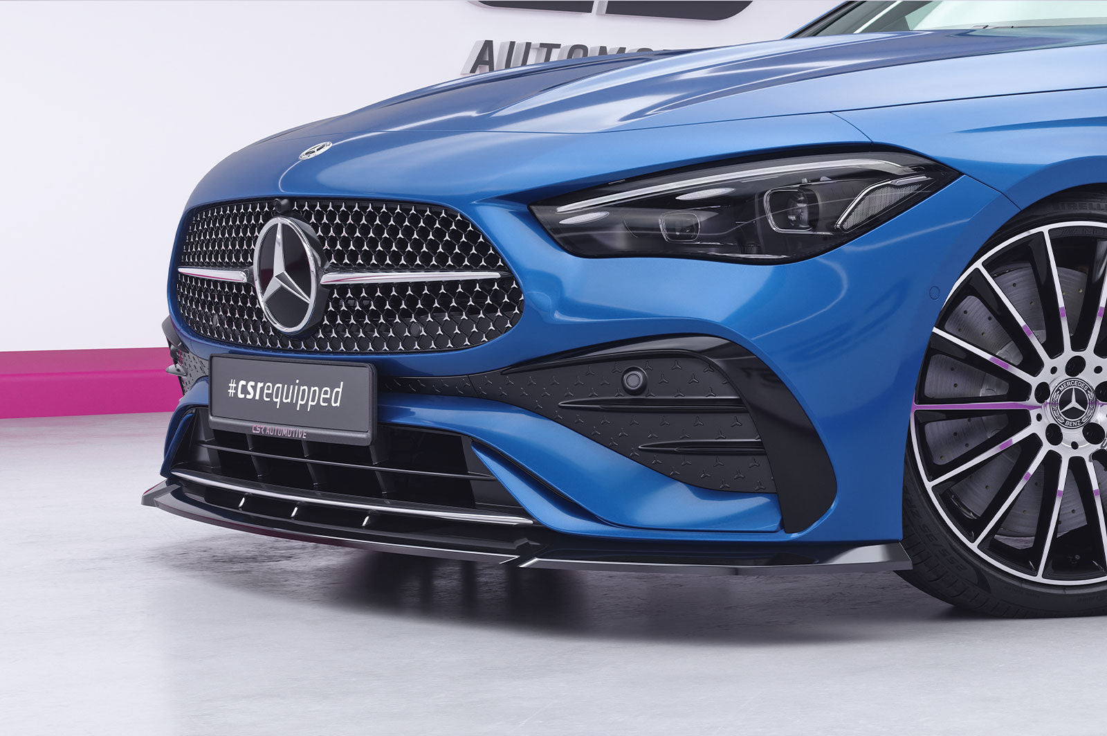 CSR Frontspoiler | Cup-Spoilerlippe mit ABE für Mercedes-Benz CLE 236 AMG-Line CSL014