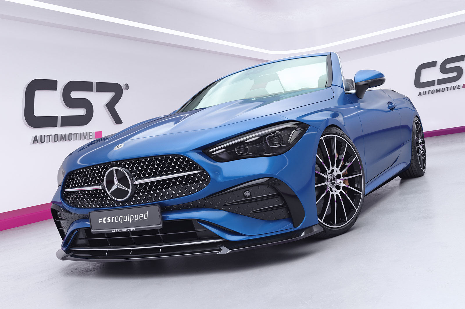 CSR Frontspoiler | Cup-Spoilerlippe mit ABE für Mercedes-Benz CLE 236 AMG-Line CSL014