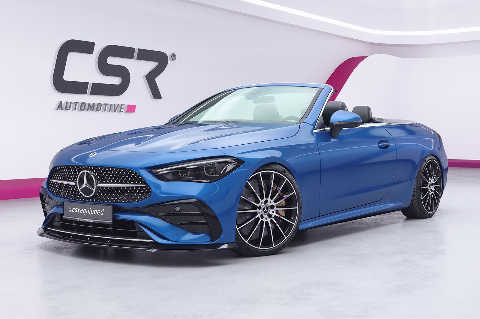 CSR Frontspoiler | Cup-Spoilerlippe mit ABE für Mercedes-Benz CLE 236 AMG-Line CSL014