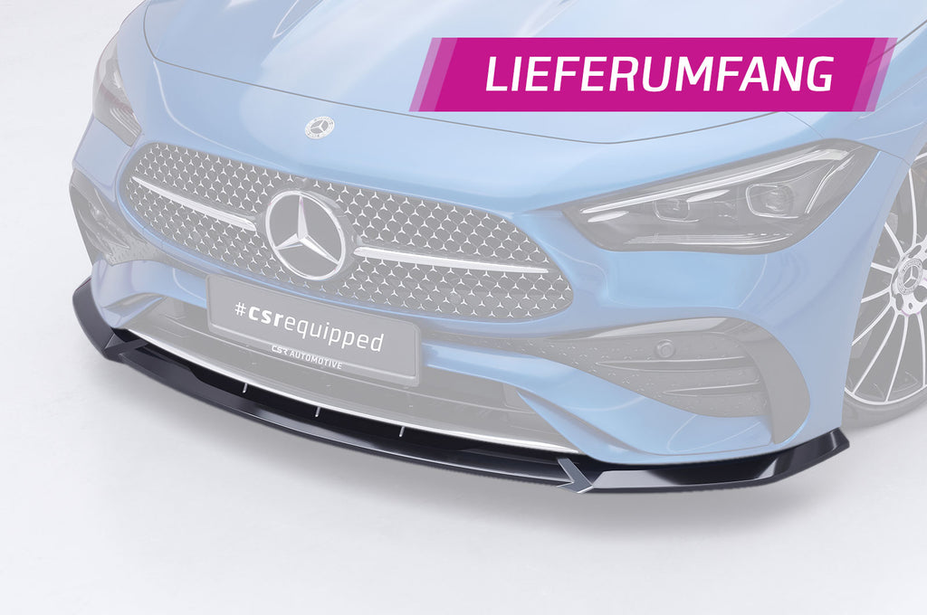 CSR Frontspoiler | Cup-Spoilerlippe mit ABE für Mercedes-Benz CLE 236 AMG-Line CSL014