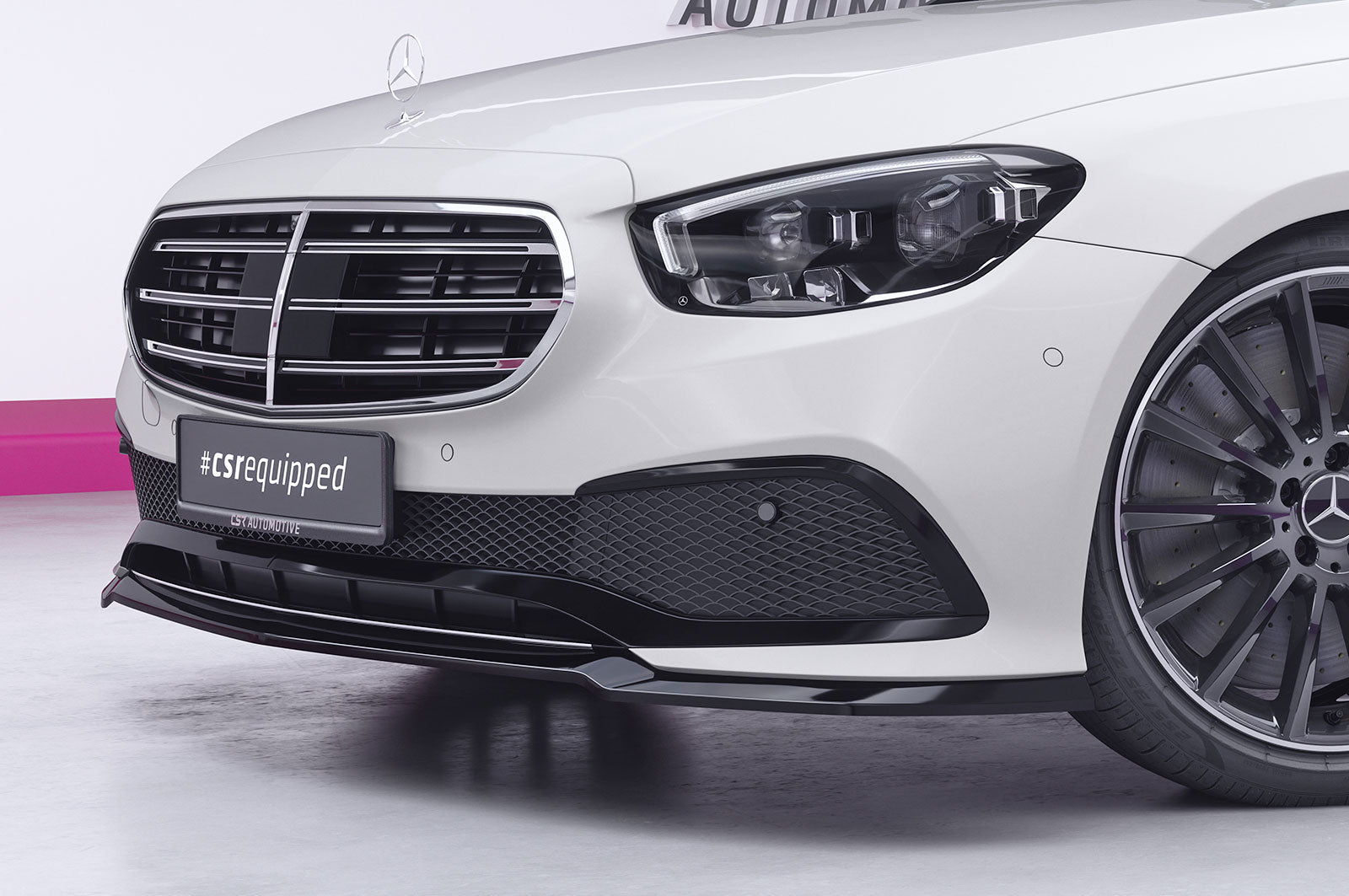 CSR Frontspoiler | Cup-Spoilerlippe mit ABE für Mercedes-Benz E-Klasse W213/S213 CSL557