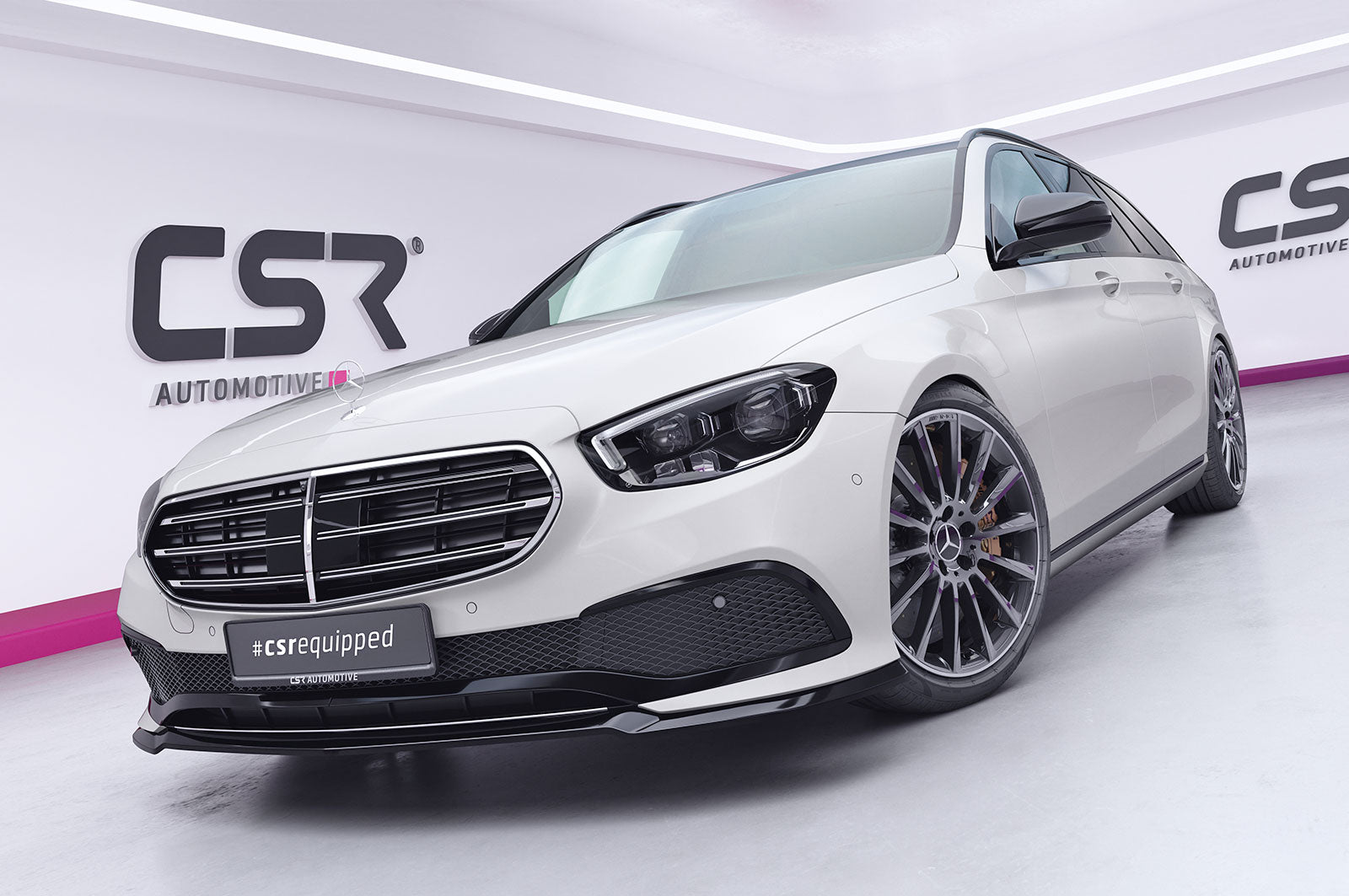 CSR Frontspoiler | Cup-Spoilerlippe mit ABE für Mercedes-Benz E-Klasse W213/S213 CSL557