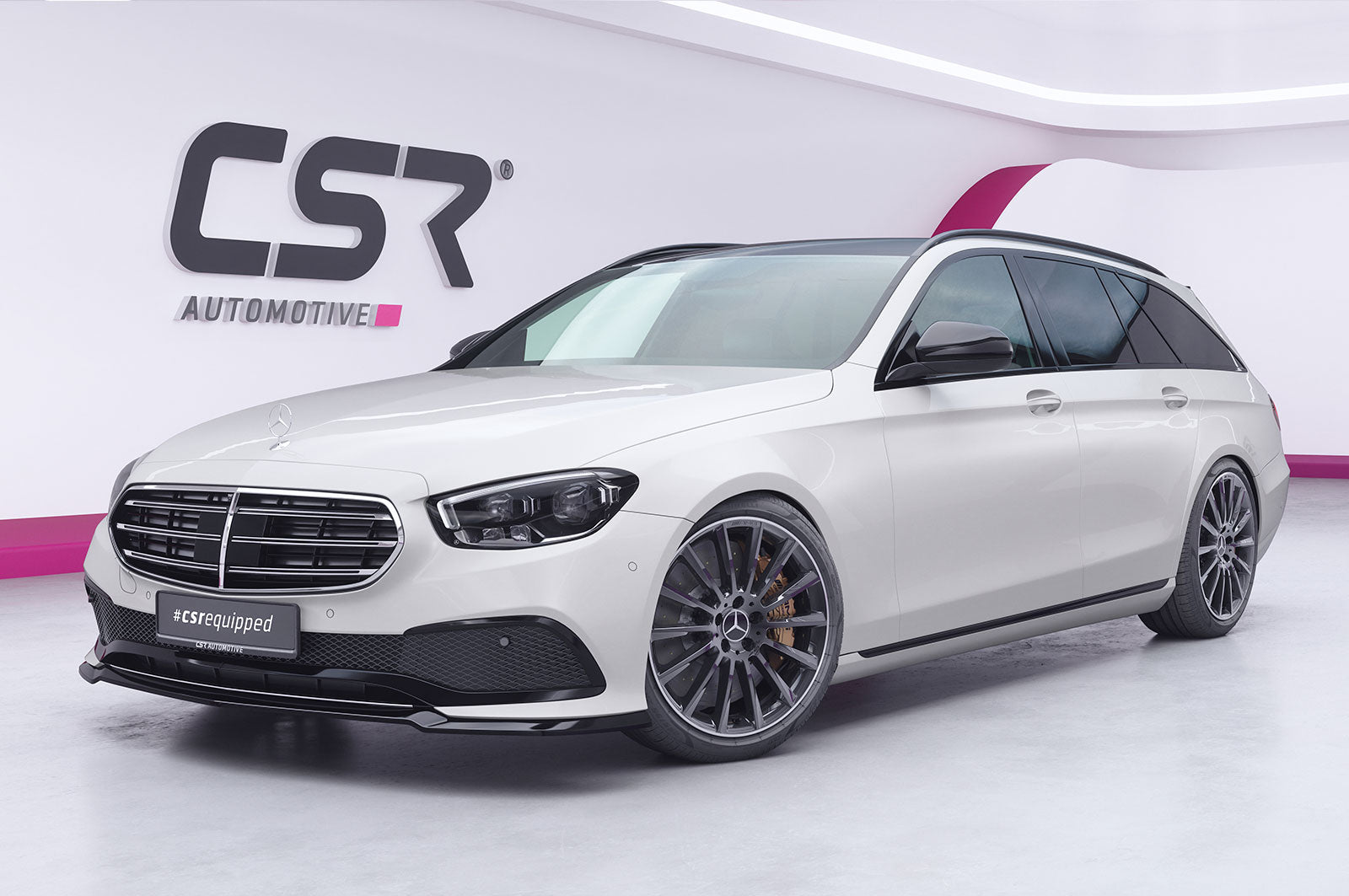 CSR Frontspoiler | Cup-Spoilerlippe mit ABE für Mercedes-Benz E-Klasse W213/S213 CSL557