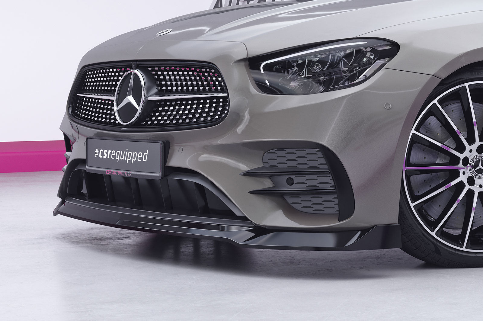 CSR Frontspoiler | Cup-Spoilerlippe mit ABE für Mercedes-Benz E-Klasse W213 / S213 CSL812