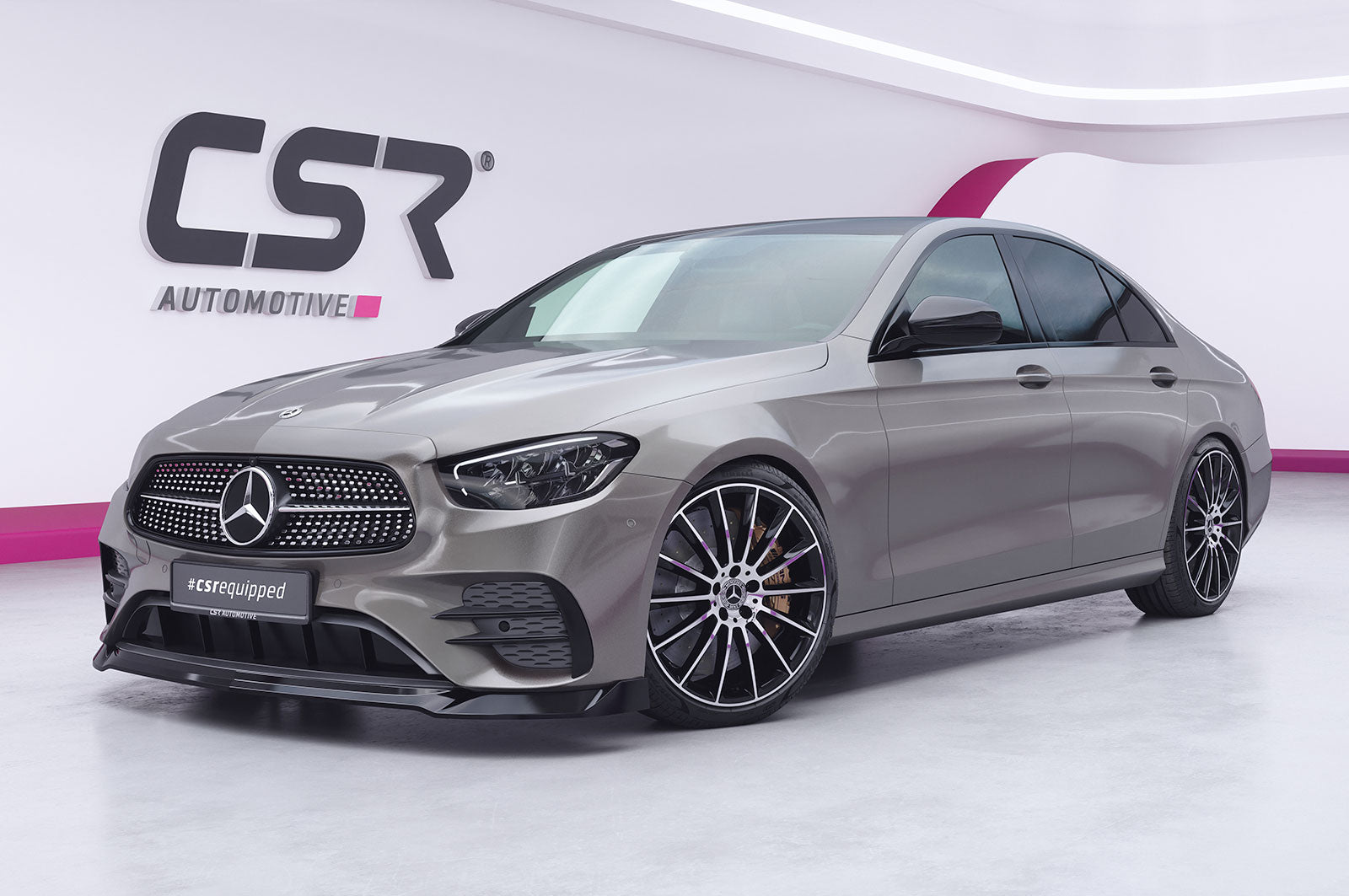 CSR Frontspoiler | Cup-Spoilerlippe mit ABE für Mercedes-Benz E-Klasse W213 / S213 CSL812