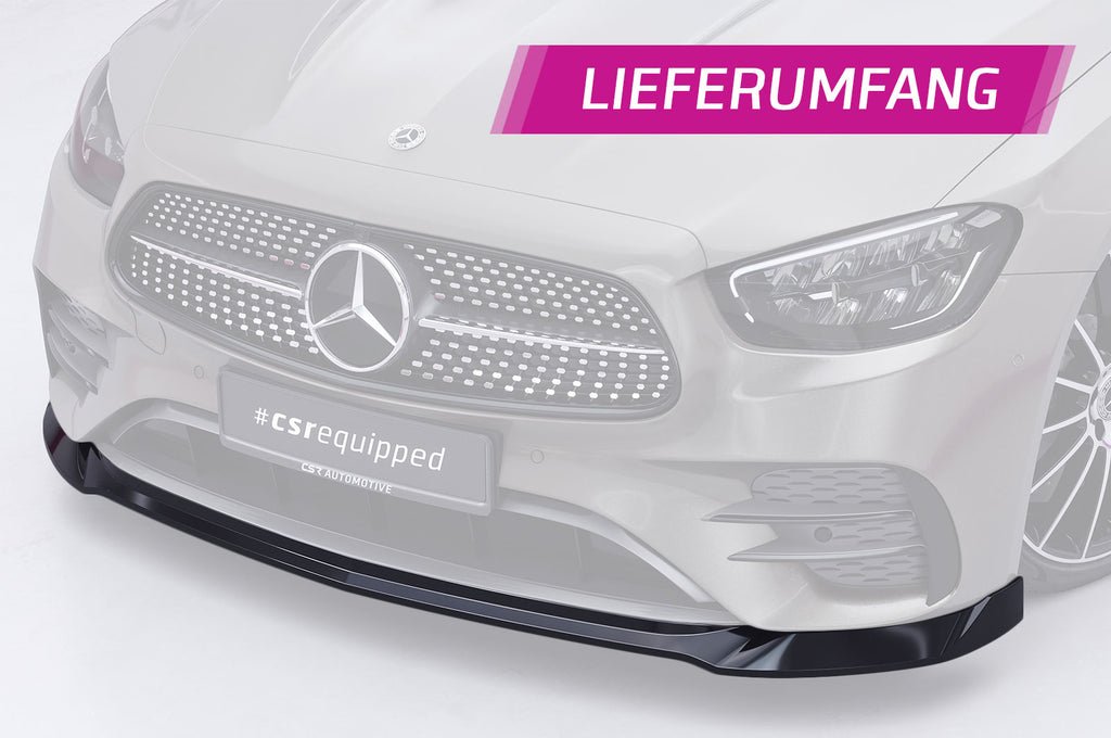 CSR Frontspoiler | Cup-Spoilerlippe mit ABE für Mercedes-Benz E-Klasse W213 / S213 CSL812