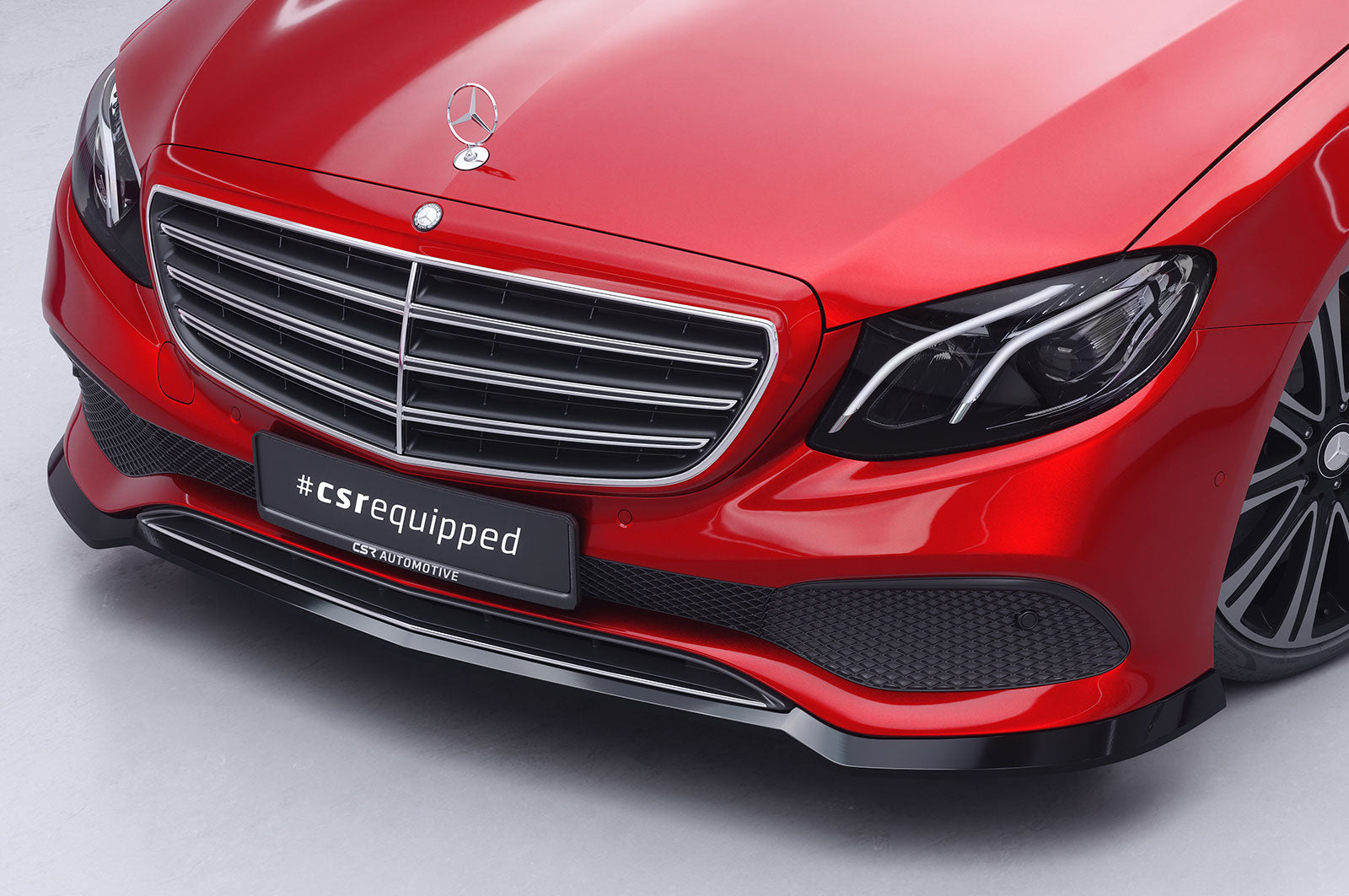 CSR Frontspoiler | Cup-Spoilerlippe mit ABE für Mercedes-Benz E-Klasse W213 / S213 Limousine und T-Modell CSL827