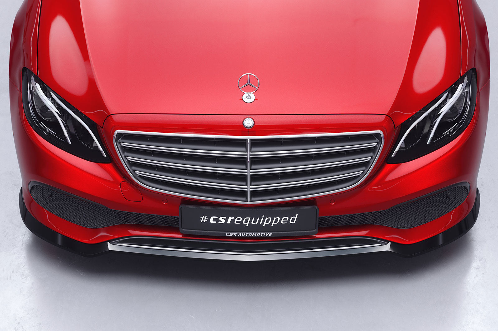 CSR Frontspoiler | Cup-Spoilerlippe mit ABE für Mercedes-Benz E-Klasse W213 / S213 Limousine und T-Modell CSL827